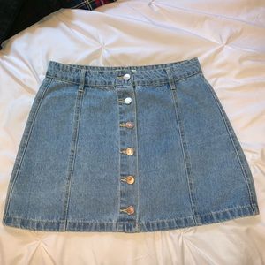 Forever 21 jean skirt
